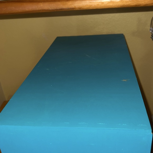 Hand painted multi drawer wood box